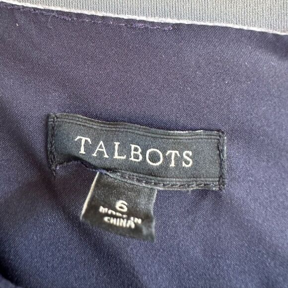 🎉5 for $45🎉 Tabots Dress Women Size 6 Short Sleeve Floral - Picture 5 of 8